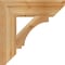 Ekena Millwork Imperial Slat Rough Sawn Bracket, Western Red Cedar, 6"W x 24"D x 24"H BKT06X24X24IMP06RWR - alternate 2